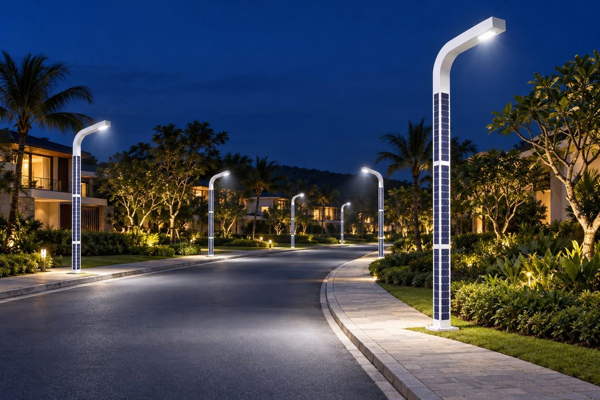 SHAMSUNA Architectural Solar Pole